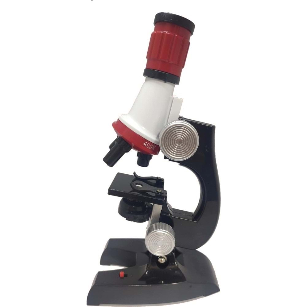 Emin Eğitici Mikroskop Seti 100x 400x 1200x Işıklı