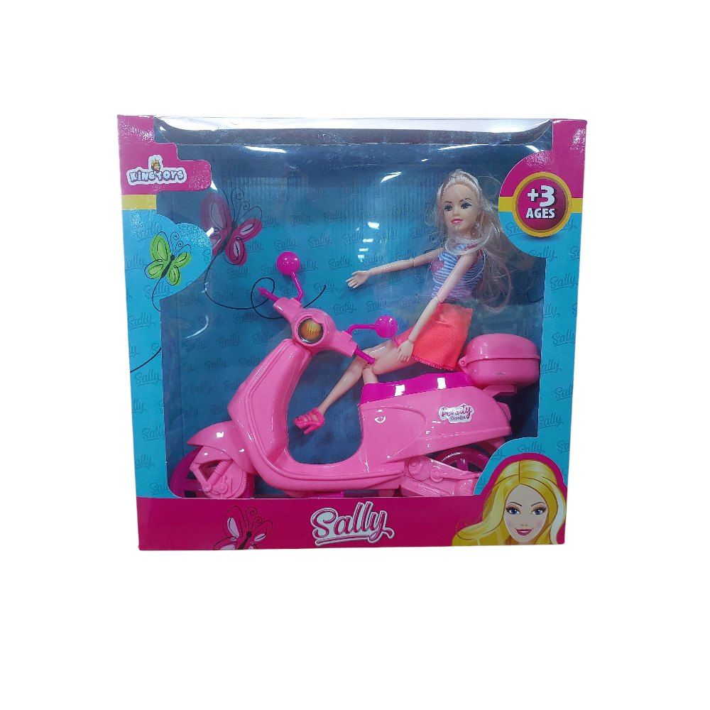 King Toys Bebekli Scooter