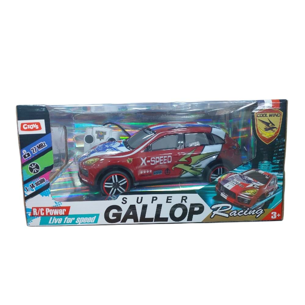 Ctoys Uzaktan Kumandalı Araba Rc 1:14 Ctoy-698-27