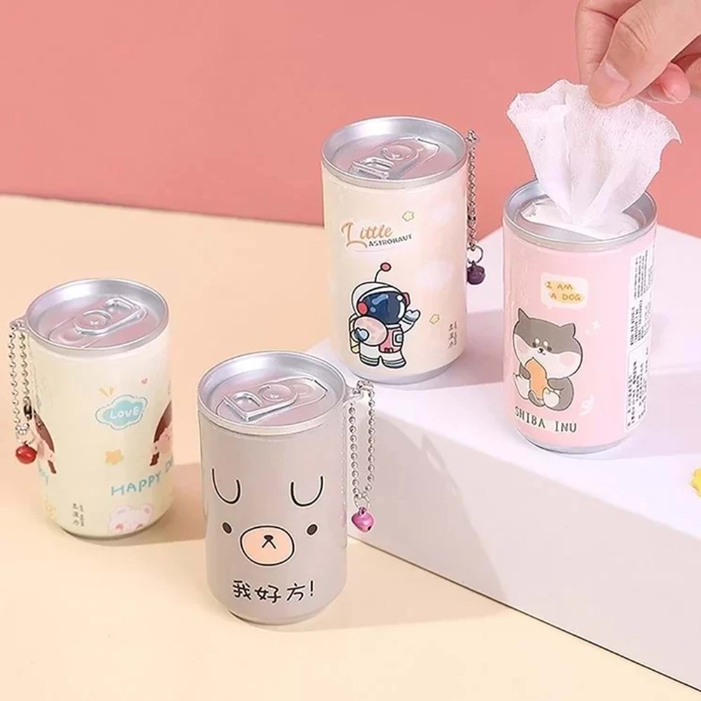 Kız Model Kutulu Islak Mendil (1 Adet)