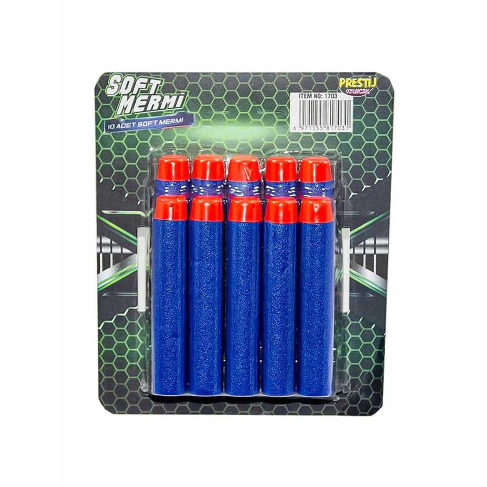 Prestij Kartelalı Dart Mermisi 10Lu