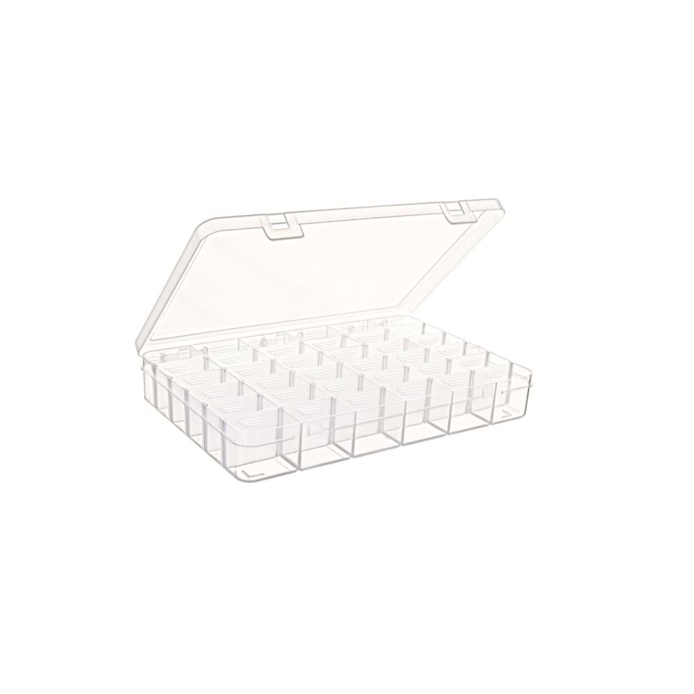 Süper Bag 36 Şeffaf Organizer Çanta 27,5x19,5x42,5