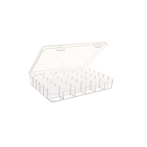 Süper Bag 36 Şeffaf Organizer Çanta 27,5x19,5x42,5