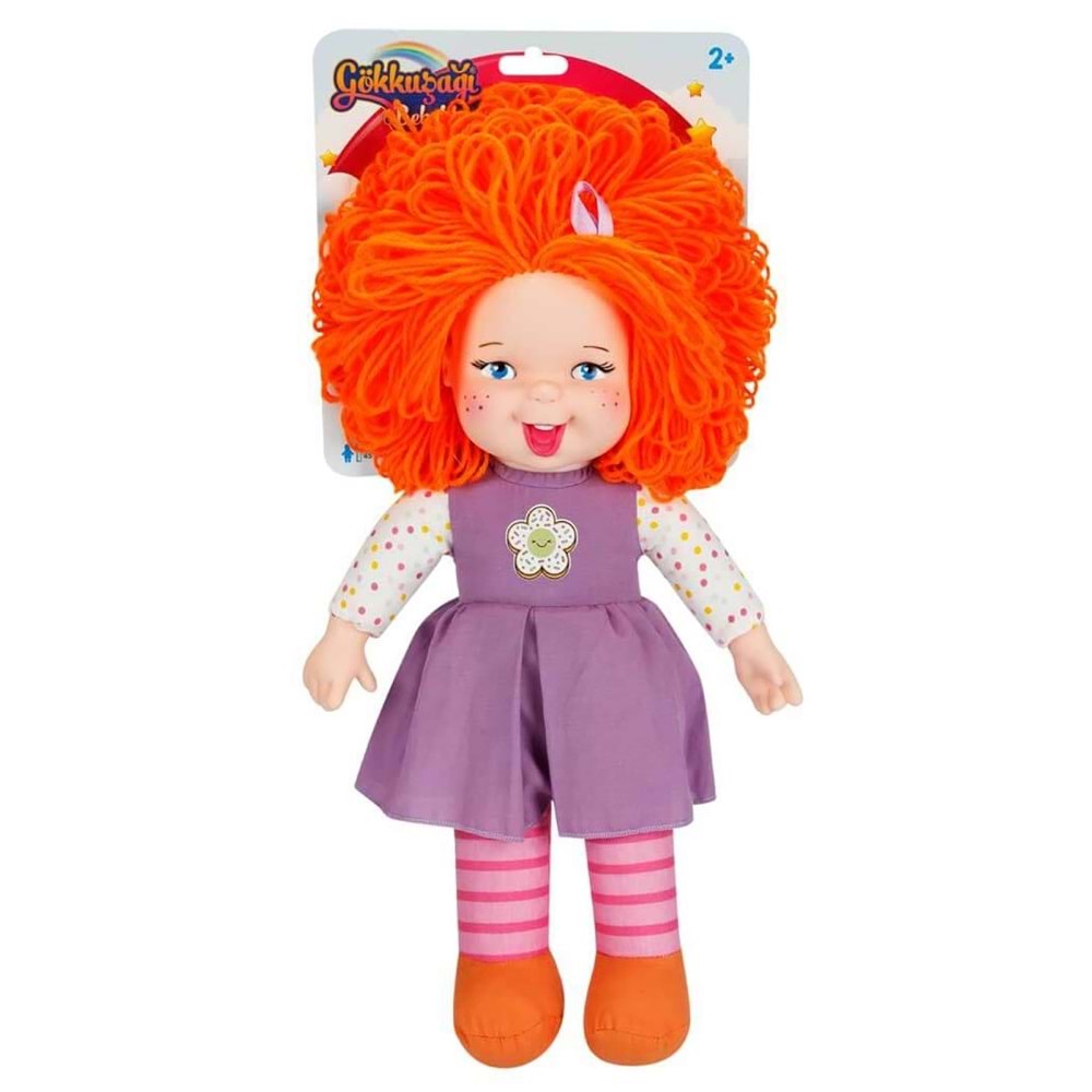 Sunman Dolgulu Gökkuşağı Bebek 45Cm