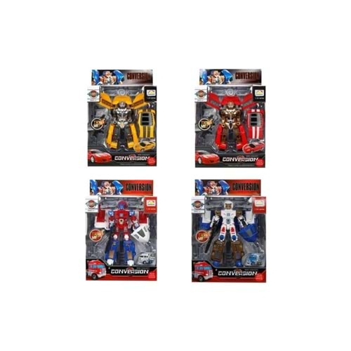 Sunman Tranformers Sesli Işıklı Robot 22Cm 1 adet
