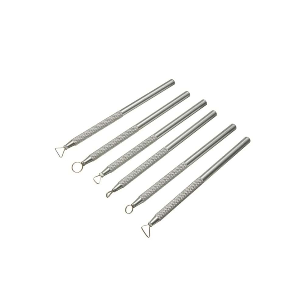 Seramik Metal Dip Alma Seti 6lı 2283-11