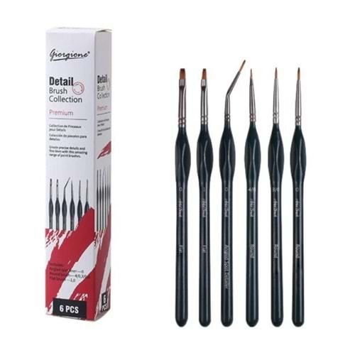 Giorgione Fırça Seti 6lı