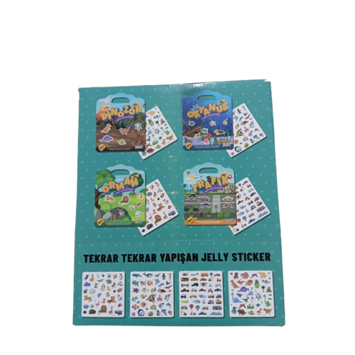 Karatay Jel Display Sticker Defteri (1 Adet)