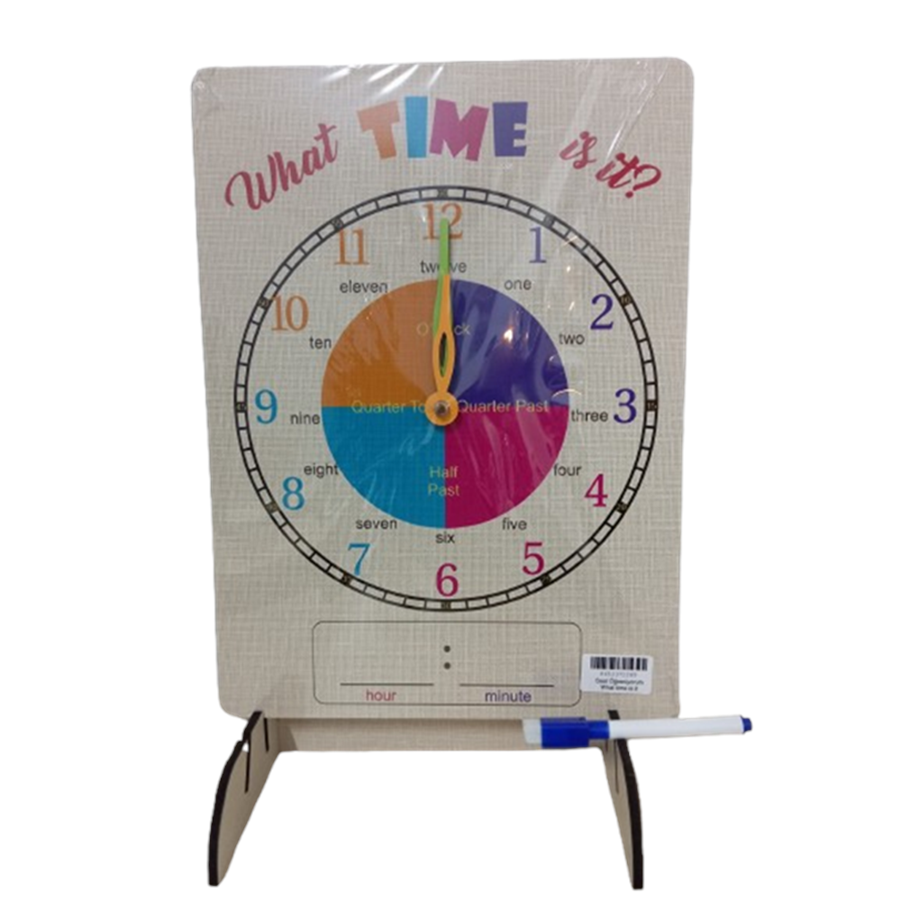 Volee Ahşap Saat Öğreniyorum 558447