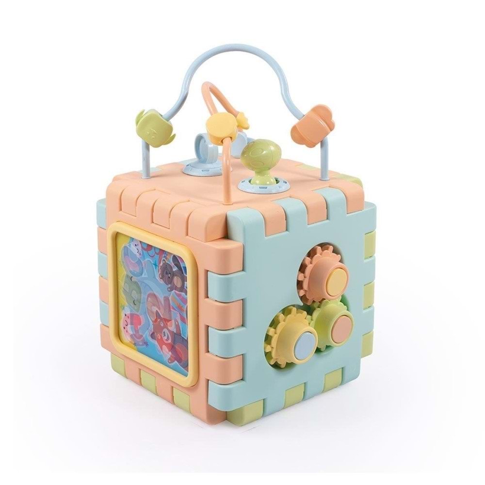 Dolu 2 in 1 Eğitici Küp ve Puzzle 5192