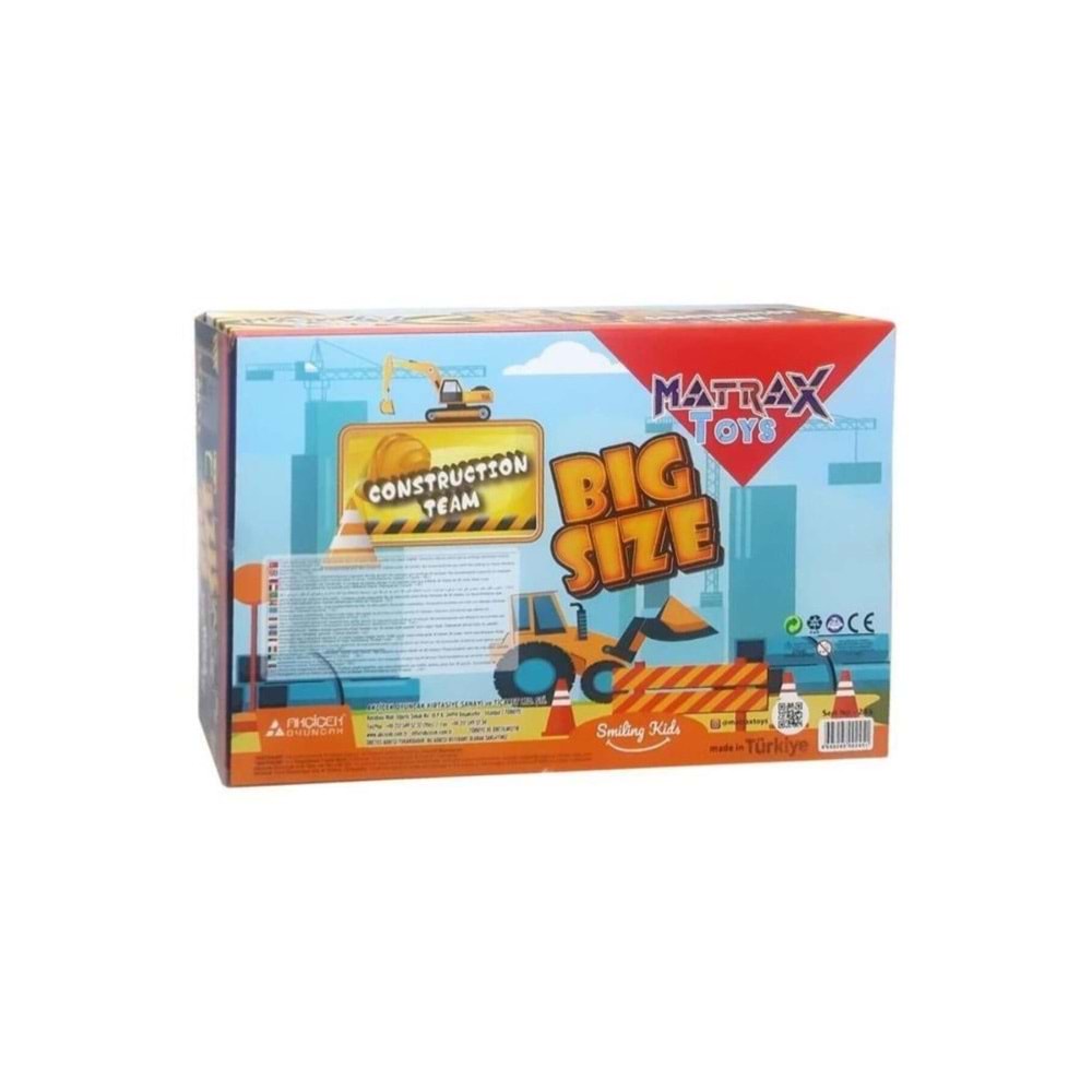 Matrax İnşaat Oyun Takımı Büyük Boy