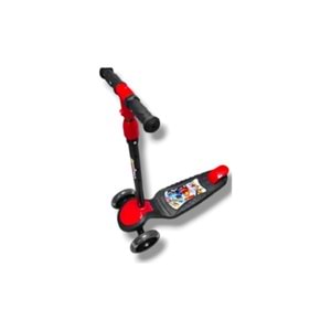 Swing Scooter Işıklı Kutulu Kırmızı