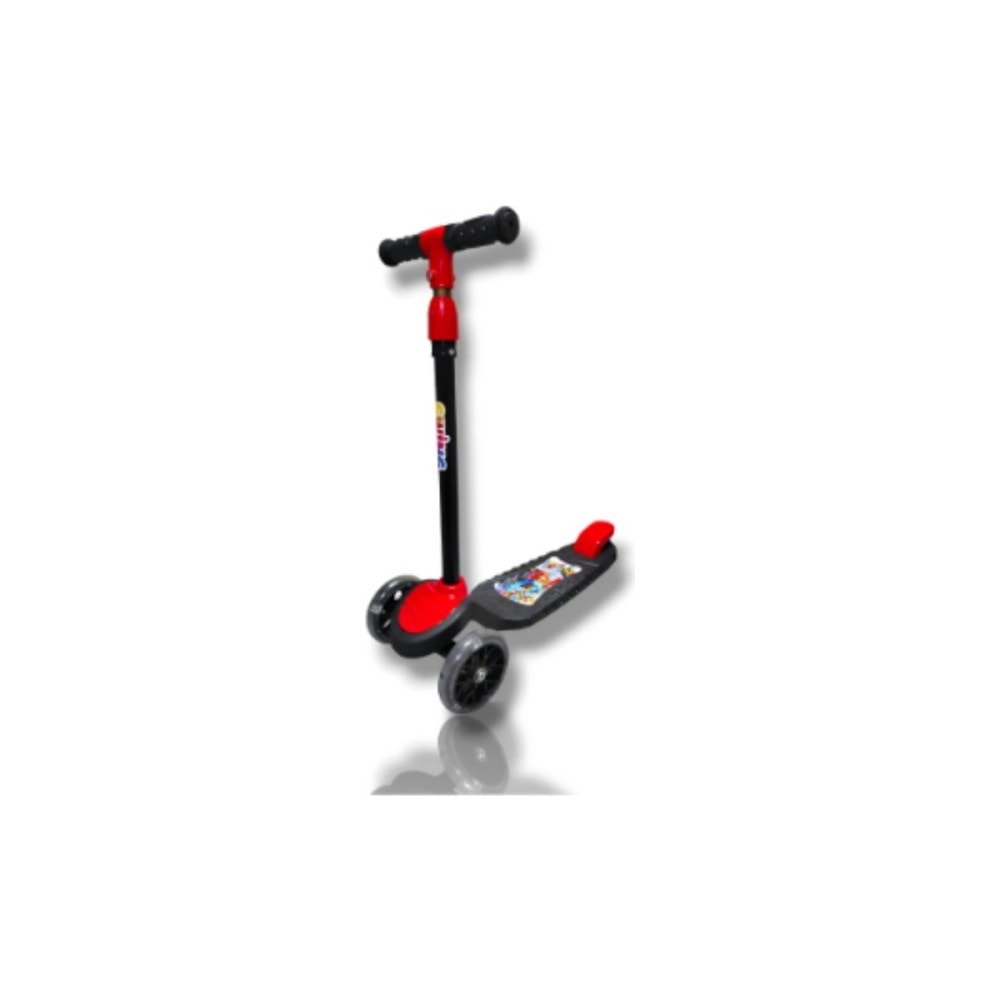 Swing Scooter Işıklı Kutulu Kırmızı