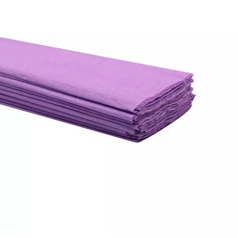 Çiçekçi Krapon Kağıdı 50cmx5mt Lila