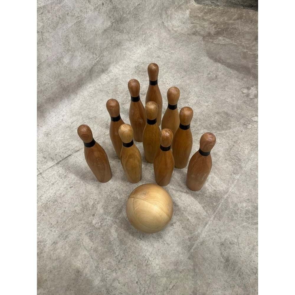 Assa Spor Ahşap Bowling Seti Akt-057