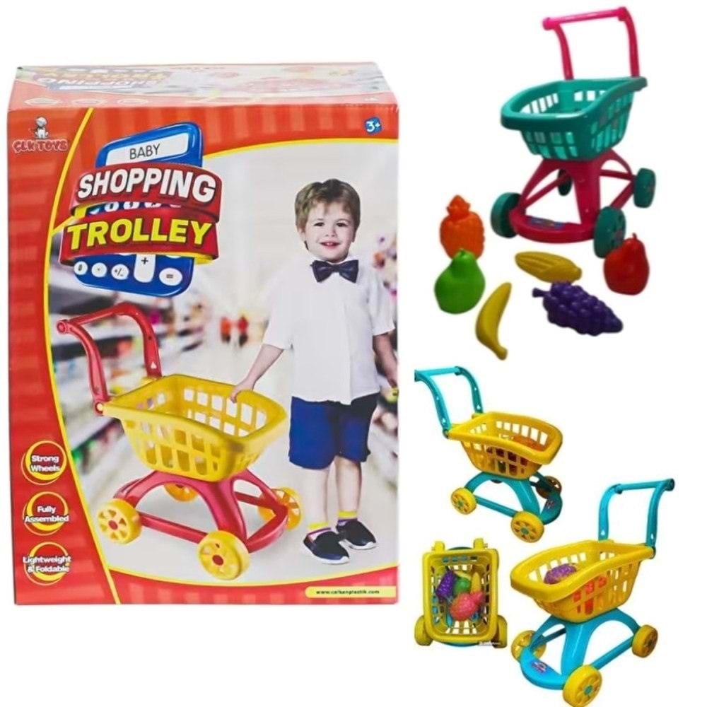 Çlk Toys Meyveli Market Arabası Kutulu Çlk-295