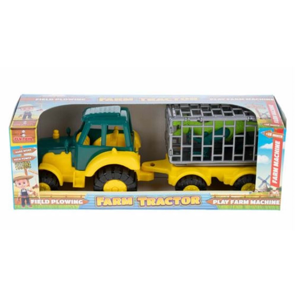 Çlk Toys Dinozorlu Traktör Kutulu Çlk-394