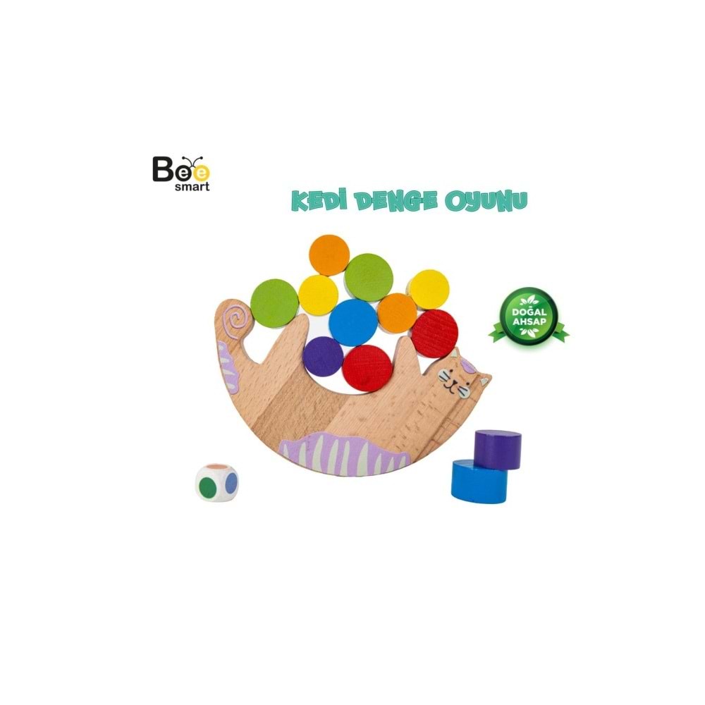 Bee Smart Kedi Denge Oyunu BS5694