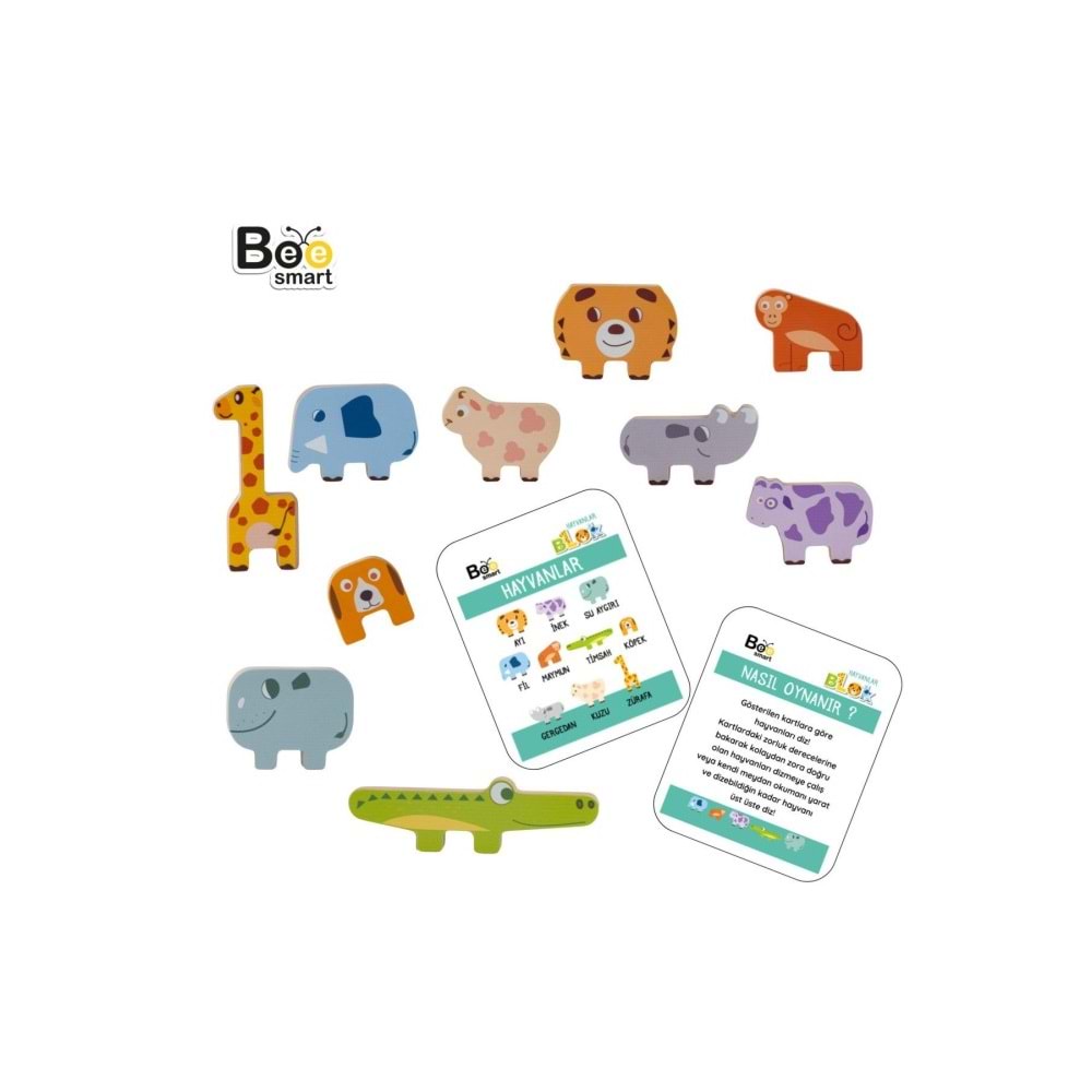 Bee Smart Hayvanlar Blok BS5724
