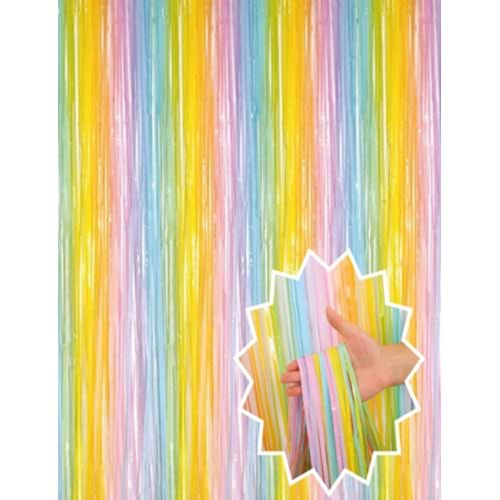 Püsküllü Masa Eteği Beyaz Geçişli 1x2Mt