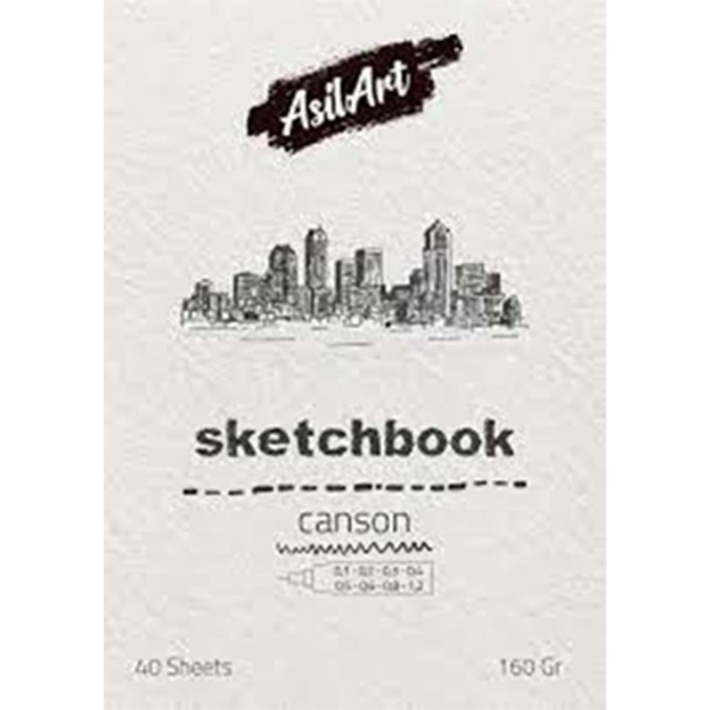 Asilart Sketchbook Esquisse A3 160gr 25yp Beyaz