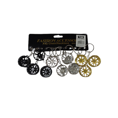 Tgb Araba Jantlı Anahtarlık (1 Adet)