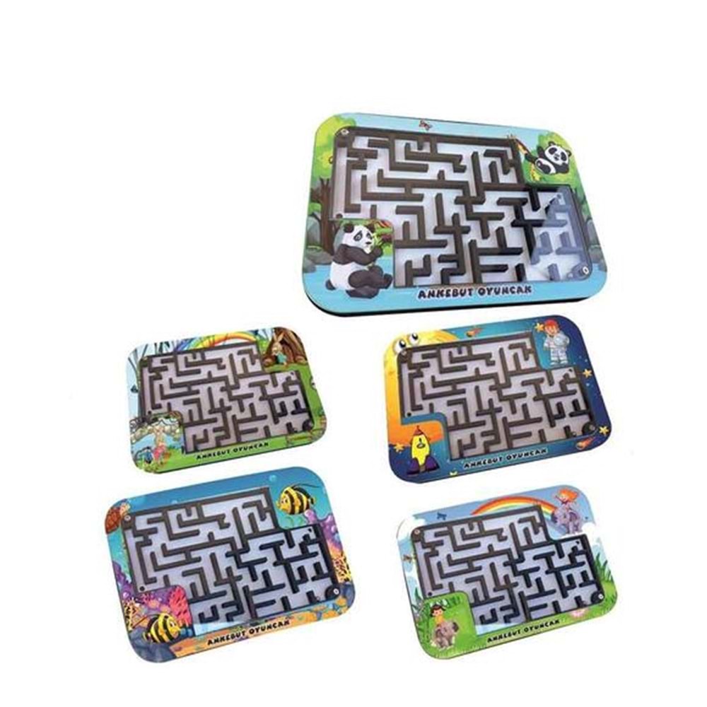 Ankebut Sevimli Hayvanlar Labirent Bulmaca Oyunu