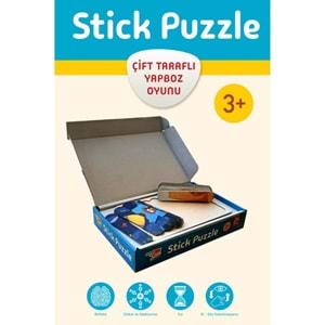 Dikkat Stick Puzzle Çubuklu Çift Taraflı Yapboz Çubukları