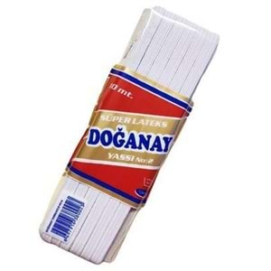 Lastik Lateks Yassı Süper No:2 10M -380023