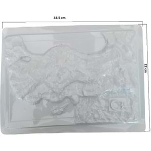 Alçı Kalıbı Türkiye 20 X 32 (1 Adet)