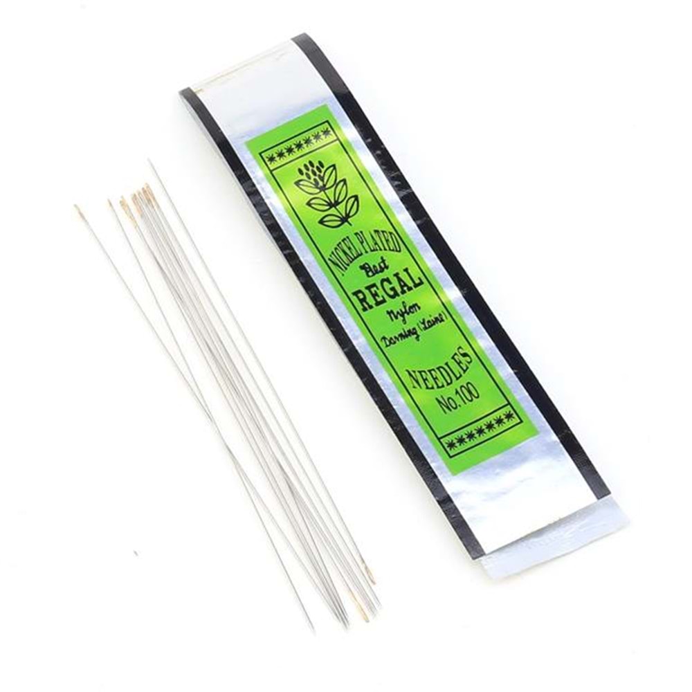 Regal Boncuk İğnesi Uzun 10 Lu No:100 (1 Adet)