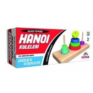 Redka Hanoi Kuleleri Rd5209 Akıl, Zeka ve Strateji Oyunu, Kutu Oyunu