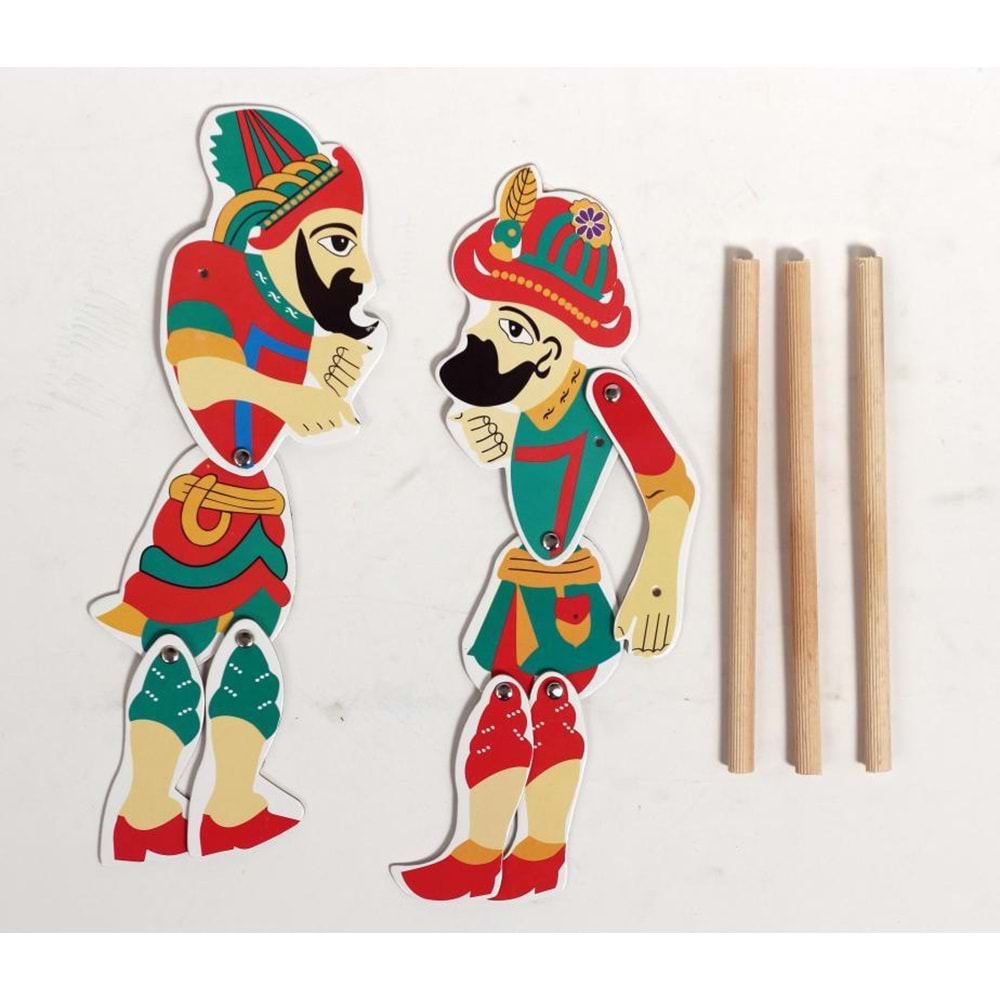 Hacivat Karagöz Kutulu 10X28