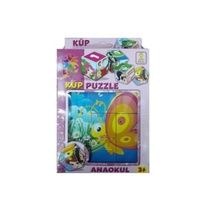 Karton Küp Puzzle 9 Lu