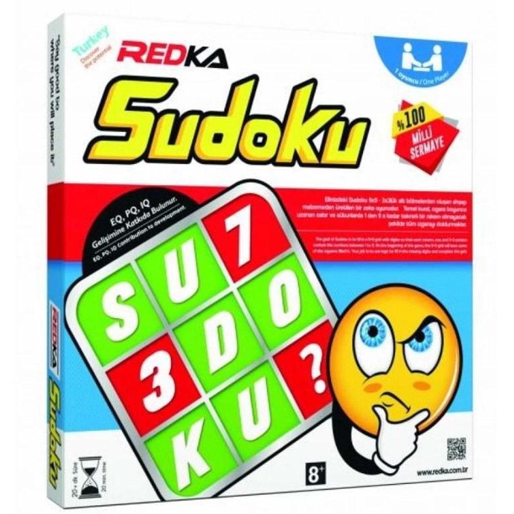 Redka Sudoku Akıl, Zeka ve Strateji Oyunu, Kutu Oyunu