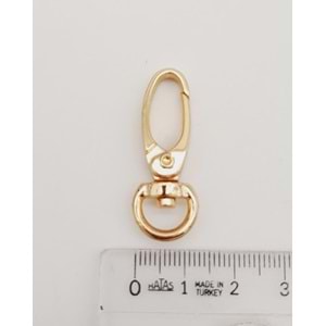 Çanta Aksesuar 1 Cm Light Gold Renk Kanca