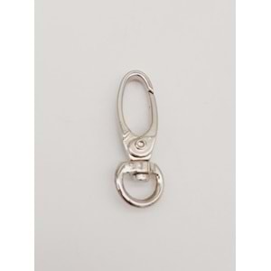 Çanta Aksesuar 1 Cm Gümüş Renk Kanca