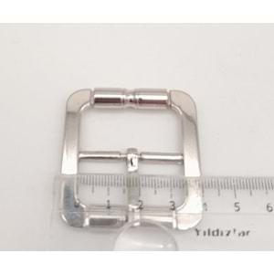 Çanta Aksesuar Gümüş Renk 3.5 Cm Kare Çanta Tokası