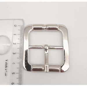 Çanta Aksesuar Gümüş Renk 3.5 Cm Kare Çanta Tokası