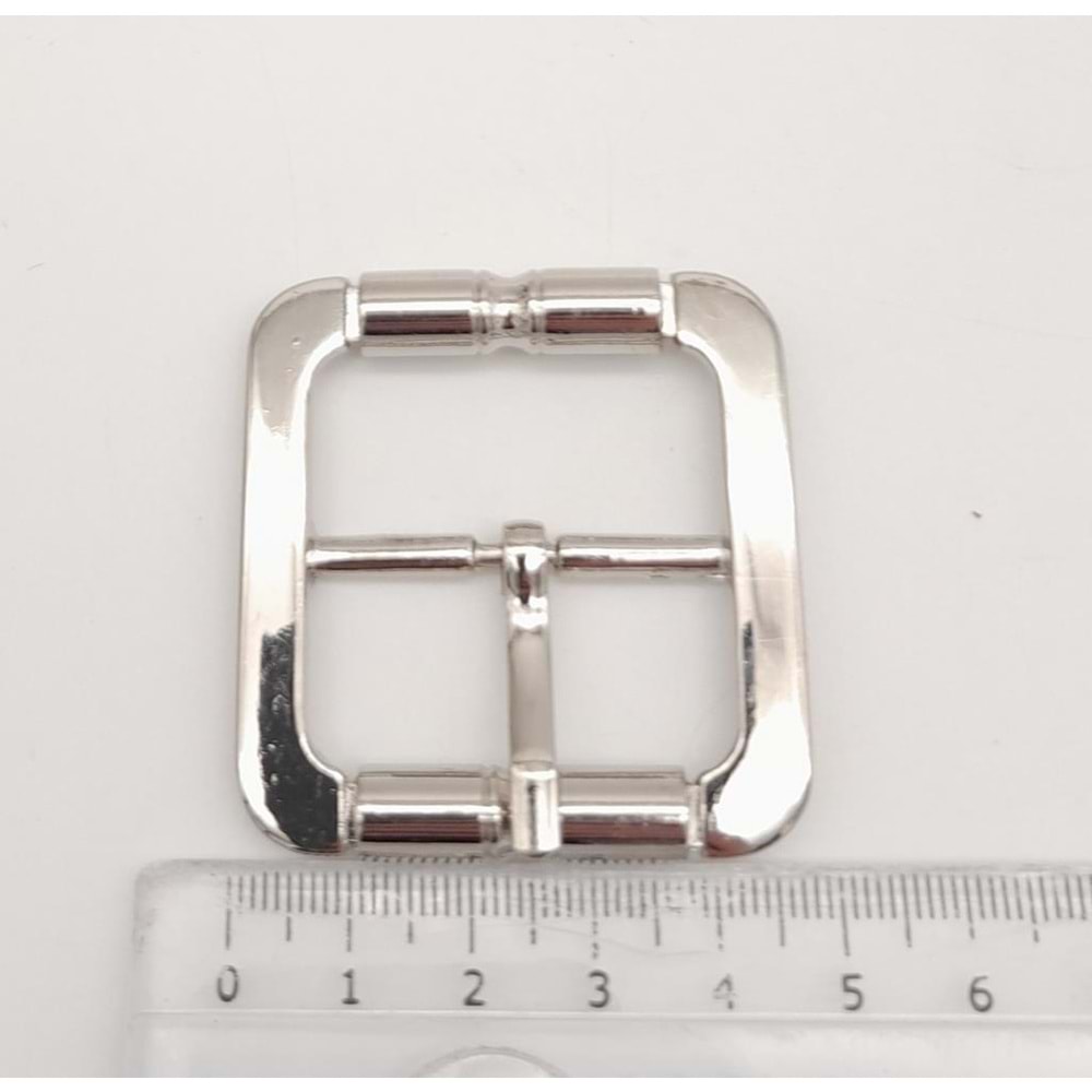 Çanta Aksesuar Gümüş Renk 3.5 Cm Kare Çanta Tokası