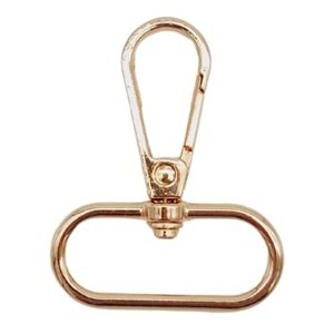 Çanta Aksesuar 3 cm Light Gold Renk No:2 Kanca 1 Adet