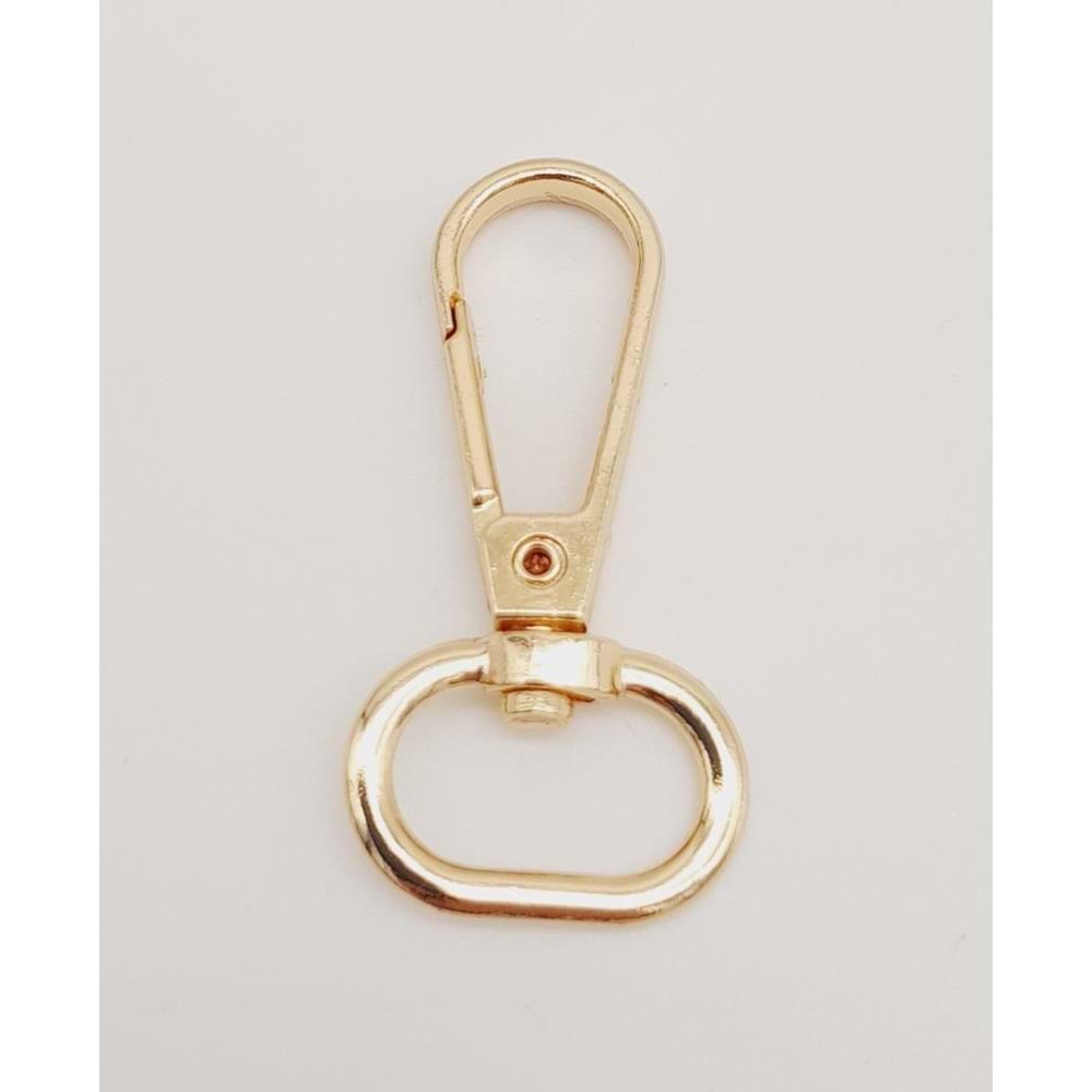 Çanta Aksesuar 1.5 Cm Light Gold Renk Kanca 1 Adet