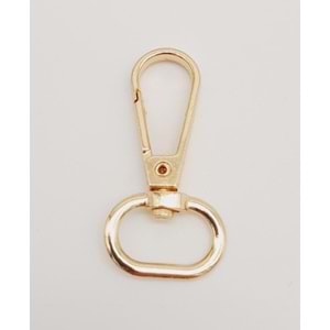 Çanta Aksesuar 1.5 Cm Light Gold Renk Kanca 1 Adet