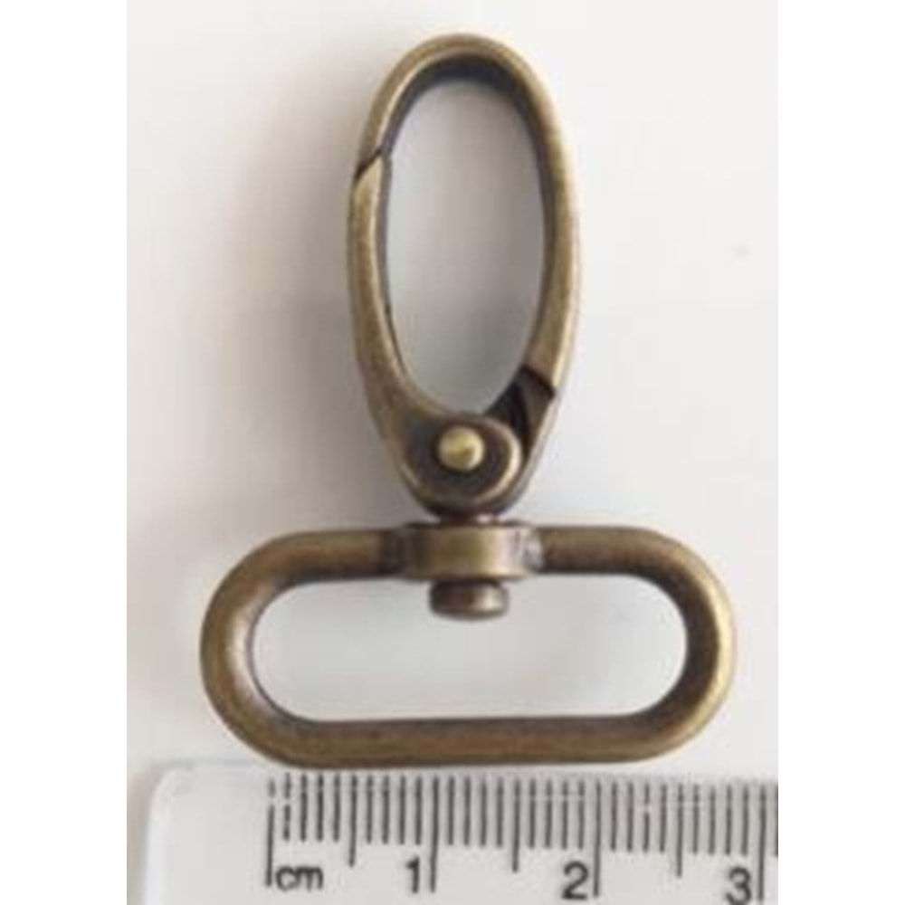Çanta Aksesuar Kanca 2.5 Cm Antik 1 Adet