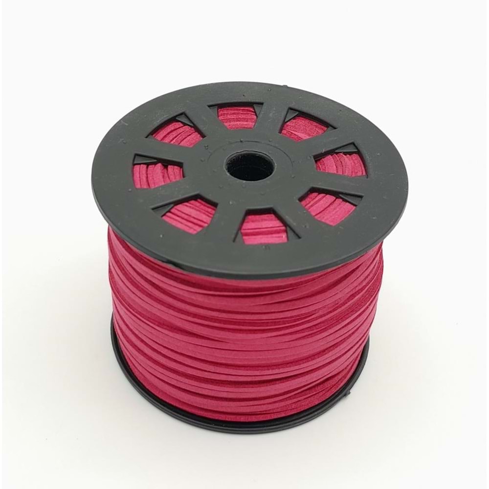 Çanta Aksesuar Nubuk Deri İp Fuşya No:23