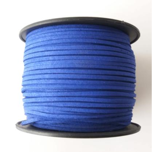 Çanta Aksesuar Nubuk Deri İp Saks Mavi No:21