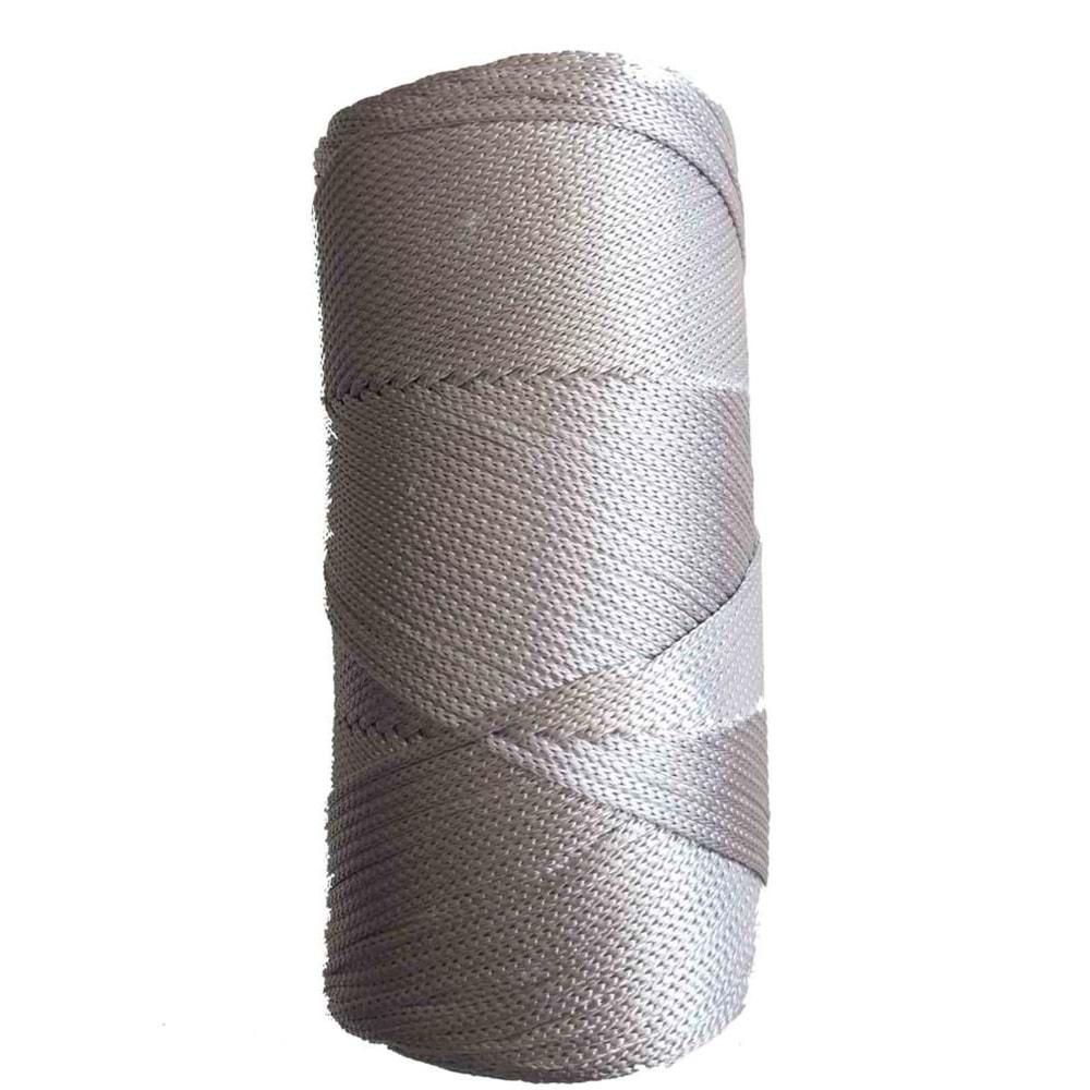 Çanta Aksesuar Angel Pp Makrome İp Açık Gri No:23