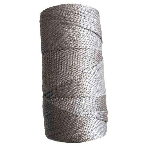 Çanta Aksesuar Angel Pp Makrome İp Koyu Gri No:24