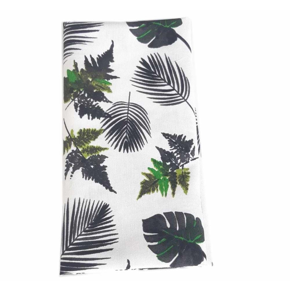 Çanta Aksesuar 90X50 Cm Duck Kumaş Astarlık Farklı Yaprak Desen