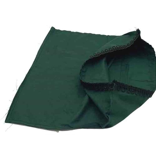 Çanta Aksesuar Fermuarsız 38X38 Cm Dikilmiş Astar Koyu Yeşil